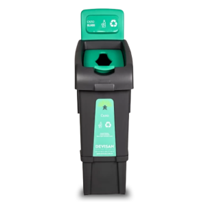 Корзина для сортировки стекла Fantom, 80 л